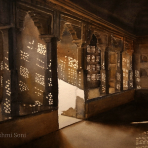 Sun Lit Windows Watercolors